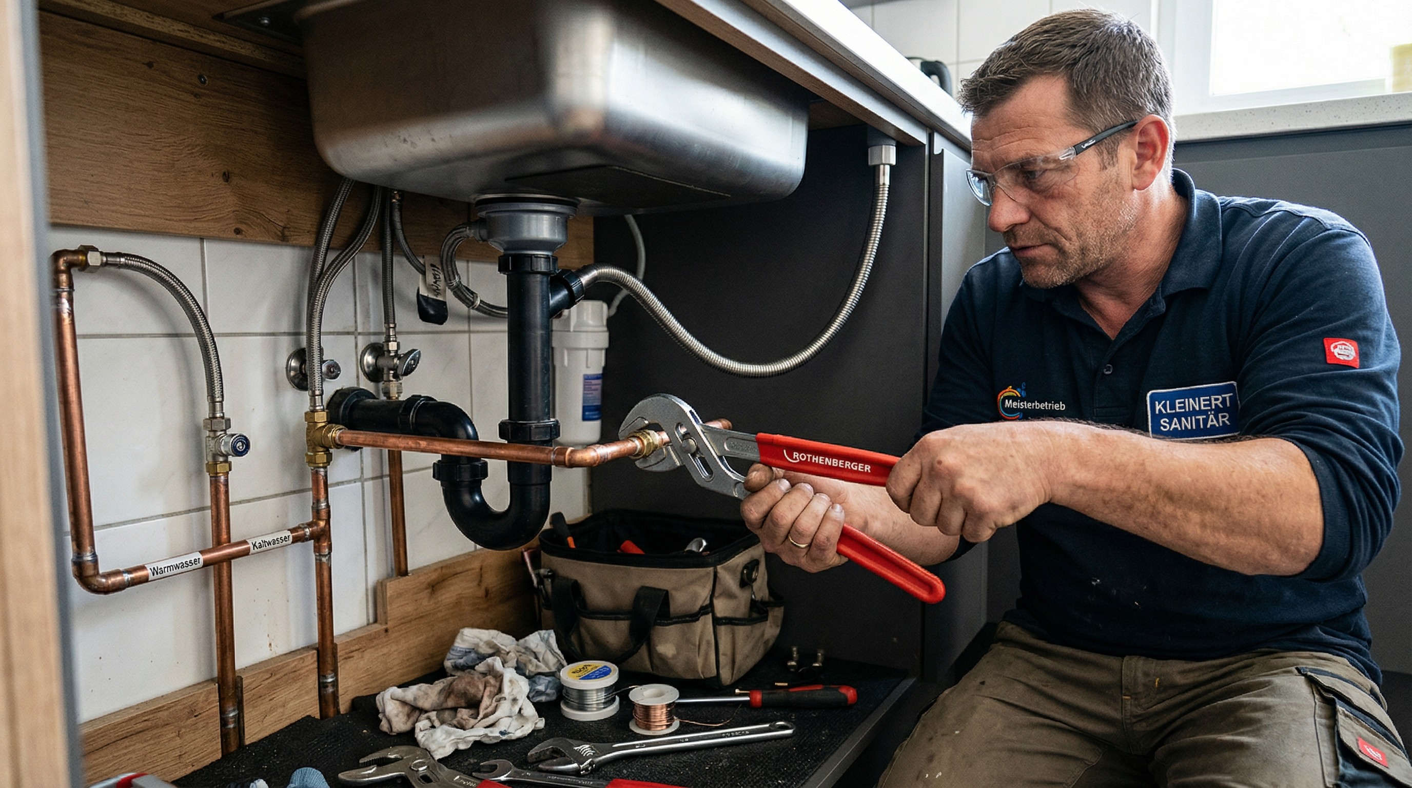 Uwe Haferburg - Meisterbetrieb für Gas-, Wasser- und Heizungsinstallation - Brandis – Sanitärinstallateur Brandis